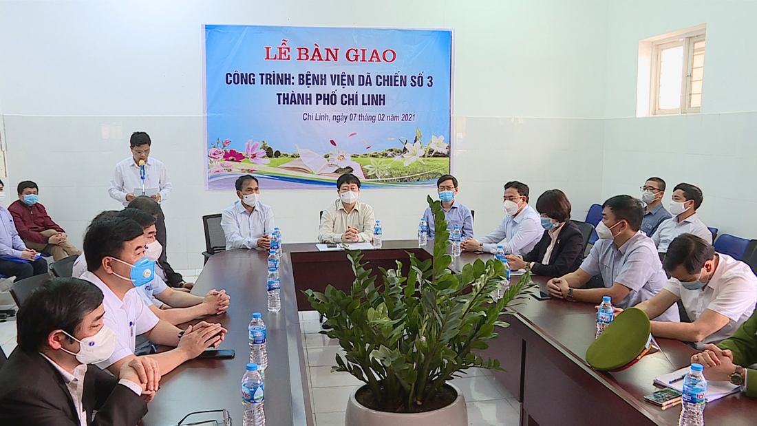 Hải Dương tiếp nhận bệnh viện dã chiến số 3

